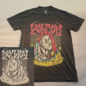 Volcom Skate Vitals Crypt Ripper Short Sleeve T-Shirt Collab Collin Provost Med
